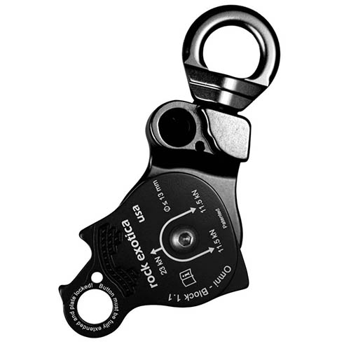 Rock Exotica Omni-Block SWIVEL PULLEY - For the Best in Rope