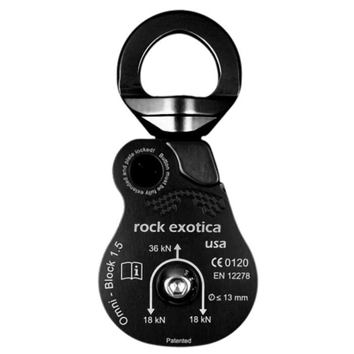 Rock Exotica Omni-Block SWIVEL PULLEY