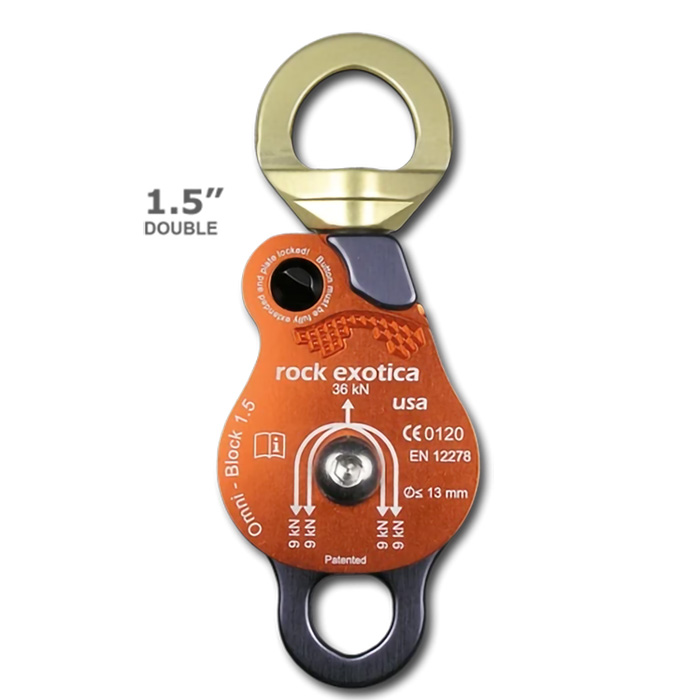 Rock Exotica Omni-Block SWIVEL PULLEY