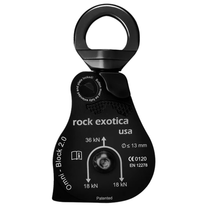 Rock Exotica Omni-Block SWIVEL PULLEY