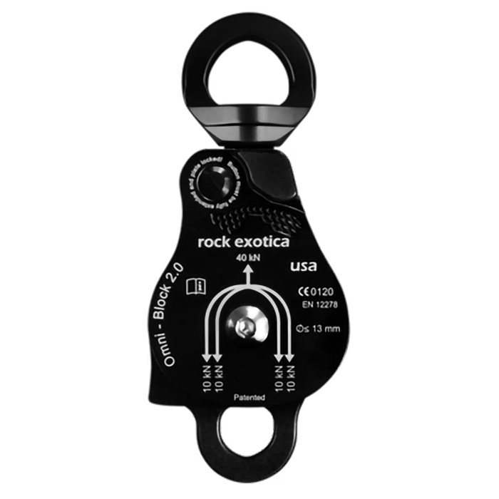 Rock Exotica Omni-Block SWIVEL PULLEY