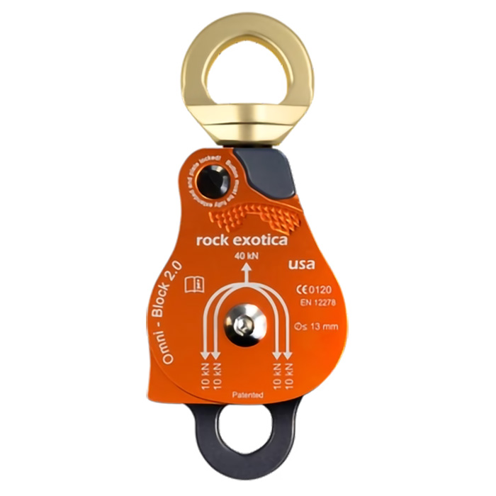 Rock Exotica Omni-Block SWIVEL PULLEY