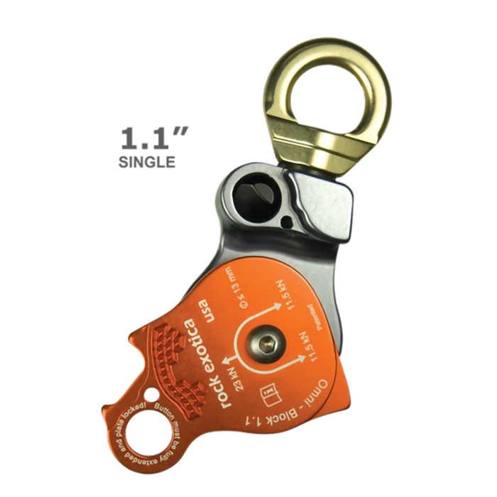 Rock Exotica Omni-Block SWIVEL PULLEY