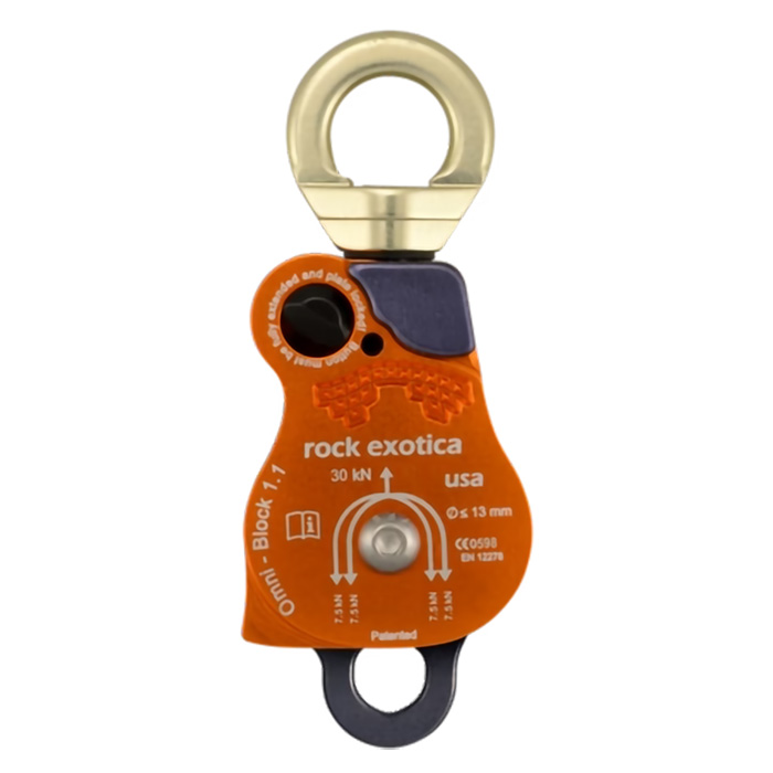 Rock Exotica Omni-Block SWIVEL PULLEY